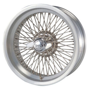 XW5936 - MWS - 17x6.5" 72 Spoke Stainless w/ Alloy Rim